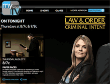 Tablet Screenshot of mynetworktv.com